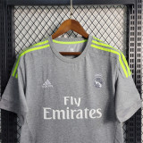 2015/16 R MAD Away Gray Retro Soccer jersey