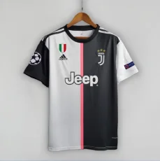 2019/20 JUV Home Black Retro Soccer jersey