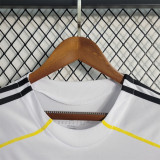 2009/10 R MAD Home White Retro Long Sleeve Soccer jersey