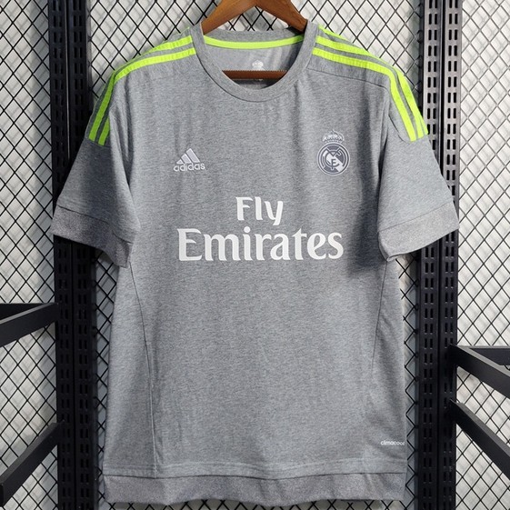 2015/16 R MAD Away Gray Retro Soccer jersey
