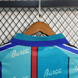 1996/97 BAR Away Blue Retro Soccer jersey