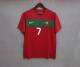 2010 Portugal Home Red Retro Soccer jersey