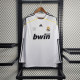 2009/10 R MAD Home White Retro Long Sleeve Soccer jersey