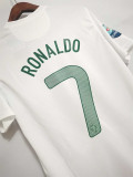 2012/13 Portugal Away White Retro Soccer jersey