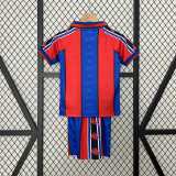 1995/97 BAR Home Red Retro Kids Soccer jersey