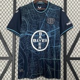 2024/25 Bayer 04 Leverkusen Special Edition Dark Blue Fans Soccer jersey