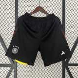 2024 Germany Home Black Fans Soccer Shorts