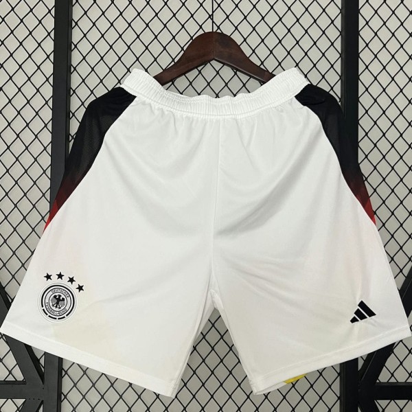 2024 Germany Home White Fans Soccer Shorts