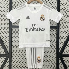 2015/16 R MAD Home White Retro Kids Soccer jersey