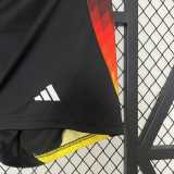 2024 Germany Home Black Fans Soccer Shorts