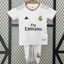 2013/14 R MAD Home White Retro Kids Soccer jersey