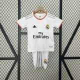 2013/14 R MAD Home White Retro Kids Soccer jersey