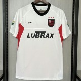 2001/02 Flamengo Away White Retro Soccer jersey
