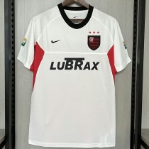 2001/02 Flamengo Away White Retro Soccer jersey