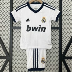 2012/13 R MAD Home White Retro Kids Soccer jersey