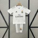 2015/16 R MAD Home White Retro Kids Soccer jersey