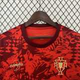 2024 Portugal Red Training Shirts