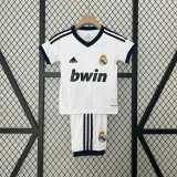 2012/13 R MAD Home White Retro Kids Soccer jersey