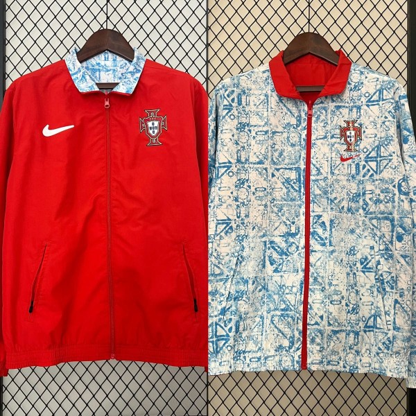 2024 Portugal Red Windbreaker