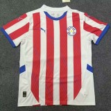 2024 Paraguay Home White Fans Soccer jersey