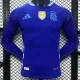 2024 Argentina Away Blue Player Long Sleeve Soccer jersey