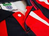 1991 England Away Red Retro Soccer jersey