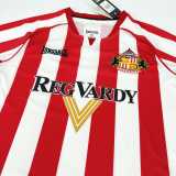 2005/06 Sunderland Home Red Retro Soccer jersey