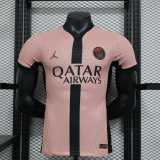 2024/25 PSG 3RD Pink Player Soccer jersey