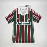 2010 Fluminense Home Green Retro Soccer jersey