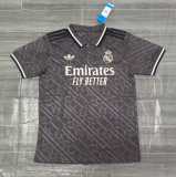 2024/25 R MAD Black Grey Concept Edition Fans Soccer jersey