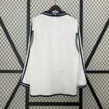 2000/01 R MAD Home White Retro Long Sleeve Soccer jersey