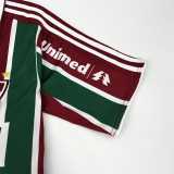 2010 Fluminense Home Green Retro Soccer jersey