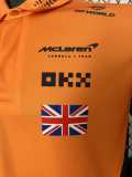 2024 England F1 Orange Polo Racing Suit