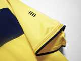 2002 Scotland Away Yellow Retro Soccer jersey