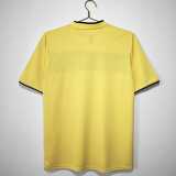 2002 Scotland Away Yellow Retro Soccer jersey