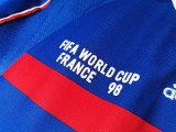 1998 France Home Retro Soccer jersey