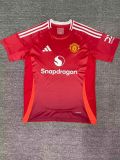 2024/25 Man Utd Home Fans Soccer jersey