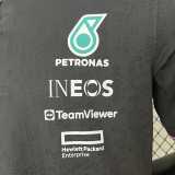 2024 Mercedes F1 Black Polo Racing Suit