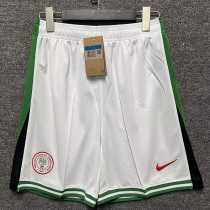 2024 Nigeria Away White Fans Soccer Shorts