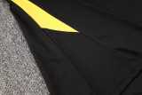 2024 Black Half Pull Tracksuit