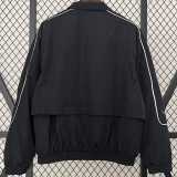 2024 Black Windbreaker