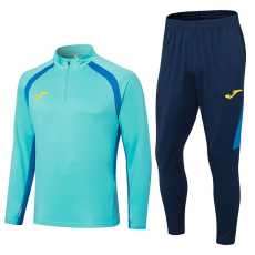 2024 Blue Half Pull Tracksuit