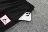 2024 Black Training Shorts Suit