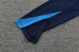 2024 Dark Blue Half Pull Tracksuit