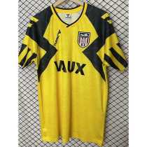 1992/93 Sunderland Away Yellow Retro Soccer jersey