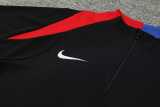 2024 Black Half Pull Tracksuit