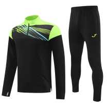 2024 Black Half Pull Tracksuit
