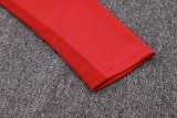 2024 Red Half Pull Tracksuit
