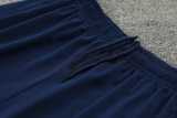 2024 Dark Blue Half Pull Tracksuit
