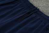 2024 Dark Blue Half Pull Tracksuit